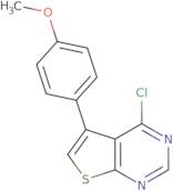 4-chloro-5-(4-methoxyphenyl)thieno[2,3-d]pyrimidine