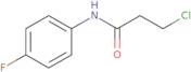 3-Chloro-N-(4-fluorophenyl)propanamide