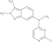 n-(2-chloropyrimidin-4-yl)-n,2,3-trimethyl-2h-indazol-6-amine