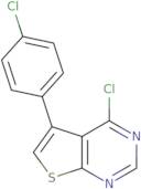 4-chloro-5-(4-chlorophenyl)thieno[2,3-d]pyrimidine