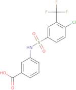 3-(4-chloro-3-trifluoromethylphenylsulfonamido)benzoic acid