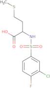 n-[(3-chloro-4-fluorophenyl)sulfonyl](methyl)homocysteine