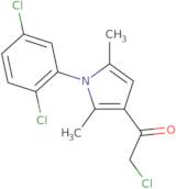 2-chloro-1-[1-(2,5-dichlorophenyl)-2,5-dimethyl-1h-pyrrol-3-yl]-1-ethanone