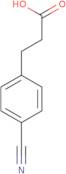 3-(4-cyanophenyl)propanoic acid