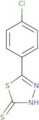 5-(4-chlorophenyl)-1,3,4-thiadiazole-2-thiol