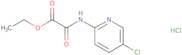 2-[(5-Chloropyridin-2-yl)amino]-2-oxoacetic acid ethyl ester monohydrochloride