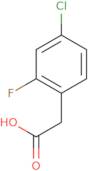 4-Chloro-2-fluorophenylacetic acid