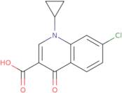 7-Chloro-1-cyclopropyl-4-oxo-1,4-dihydroquinoline-3-carboxylic acid