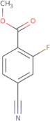 4-Cyano-2-fluorobenzoic acid methyl ester