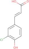 3-Chloro-4-hydroxycinnamic acid