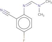 N'-(2-Cyano-4-fluorophenyl)-N,N-dimethylimidoformamide