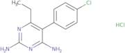 5-(4-Chlorophenyl)-6-ethylpyrimidine-2,4-diamine hydrochloride