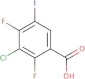 3-Chloro-2,4-difluoro-5-iodobenzoic acid
