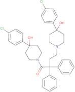 (4-(4-Chlorophenyl)-1-(4-(4-(4-chlorophenyl)-4-hydroxypiperidin-1-yl)-2,2-diphenylbutanoyl)piperidin-4-ol