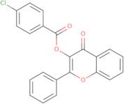 3-(4-chloro benzoyloxy) flavone