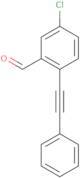 5-chloro-2-(phenylethynyl)benzaldehyde