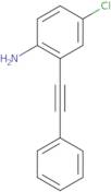 4-chloro-2-(phenylethynyl)aniline