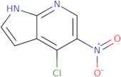 4-Chloro-5-nitro-1H-pyrrolo[2,3-b]pyridine