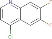 4-Chloro-6,7-difluoroquinoline