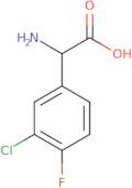 3-Chloro-4-Fluoro-DL-Phenylglycine