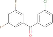 3-Chloro-3',5'-Difluorobenzophenone