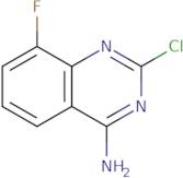 2-Chloro-8-fluoro-4-quinazolinamine