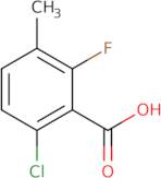 6-Chloro-2-Fluoro-3-Methylbenzoic Acid