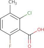 2-Chloro-6-fluoro-3-methylbenzoic acid