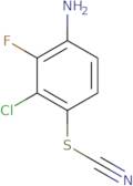 3-Chloro-2-fluoro-4-thiocyanatoaniline