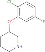 3-(2-Chloro-5-fluorophenoxy)piperidine