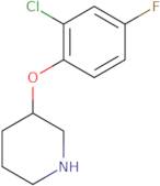 3-(2-Chloro-4-fluorophenoxy)piperidine