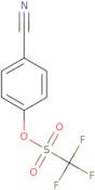 4-Cyanophenyl trifluoromethanesulfonate