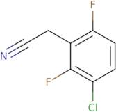 3-Chloro-2,6-Difluorophenylacetonitrile