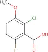 2-Chloro-6-fluoro-3-methoxybenzoic acid