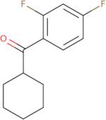 Cyclohexyl(2,4-difluorophenyl)methanone