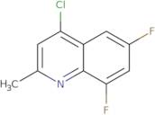 4-Chloro-6,8-Difluoro-2-Methyl-Quinoline