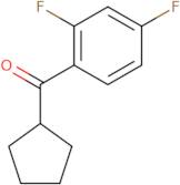 Cyclopentyl(2,4-difluorophenyl)methanone