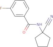 N-(1-Cyanocyclopentyl)-3-fluorobenzamide