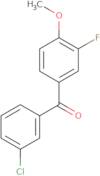 3-Chloro-3'-Fluoro-4'-Methoxybenzophenone