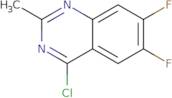 4-Chloro-6,7-difluoro-2-methylquinazoline