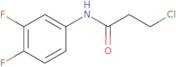 3-Chloro-N-(3,4-Difluorophenyl)Propanamide