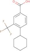 4-Cyclohexyl-3-trifluoromethylbenzoic acid