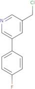 3-(Chloromethyl)-5-(4-Fluorophenyl)Pyridine