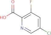 5-Chloro-3-fluoro-2-pyridinecarboxylic acid