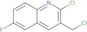 2-Chloro-3-(chloromethyl)-6-fluoroquinoline