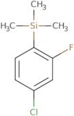 4-Chloro-2-Fluoro-1-(Trimethylsilyl)-Benzene