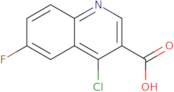 4-Chloro-6-Fluoro-3-Quinolinecarboxylic Acid