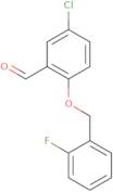 5-Chloro-2-[(2-Fluorobenzyl)Oxy]Benzaldehyde