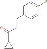 1-Cyclopropyl-3-(4-fluorophenyl)-1-propanone