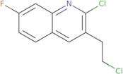 2-Chloro-3-(2-chloroethyl)-7-fluoroquinoline